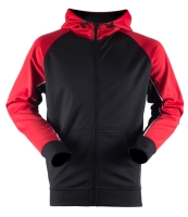 Finden and Hales Panelled Sports Hoodie