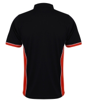 Finden and Hales Contrast Panel Polo Shirt