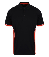 Finden and Hales Contrast Panel Polo Shirt