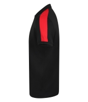 Finden and Hales Unisex Contrast Panel Piqué Polo Shirt