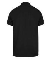 Finden and Hales Unisex Contrast Panel Piqué Polo Shirt