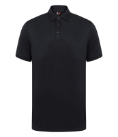 Finden and Hales Unisex Contrast Panel Piqué Polo Shirt