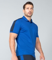 Finden and Hales Unisex Contrast Panel Piqué Polo Shirt
