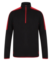 Finden and Hales Contrast Zip Neck Midlayer Top