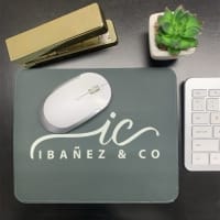 Branded Leather Mouse mat