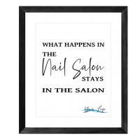 What happens in the nail salon print