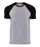 Next Level Unisex Contrast Cotton Raglan T-Shirt