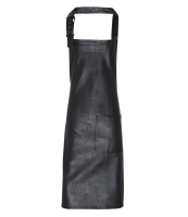 Premier Faux Leather Bib Apron