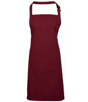 Premier 'Colours' Bib Apron with Pocket