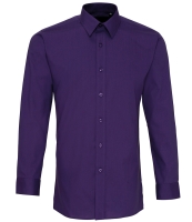 Premier Long Sleeve Fitted Poplin Shirt