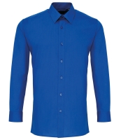 Premier Long Sleeve Fitted Poplin Shirt