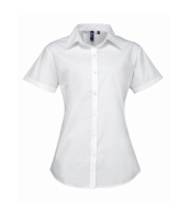 Premier Ladies Supreme Short Sleeve Poplin Shirt