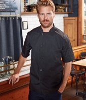 Premier Essential Short Sleeve Chef's Jacket