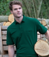 Result Work-Guard Apex Pocket Piqué Polo Shirt