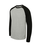 SF Men Long Sleeve Baseball T-Shirt