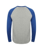 SF Men Long Sleeve Baseball T-Shirt