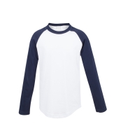 SF Men Long Sleeve Baseball T-Shirt