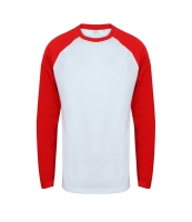 SF Men Long Sleeve Baseball T-Shirt