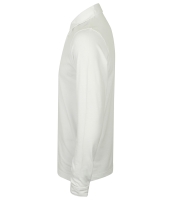 SF Men Long Sleeve Stretch Polo Shirt