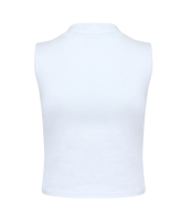 SF Ladies High Neck Crop Vest