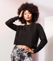 SF Ladies Cropped Slounge Sweatshirt