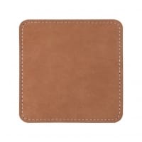 Estate Agent Leather Square Coaster x 10