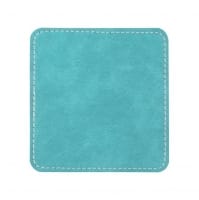 Estate Agent Leather Square Coaster x 10