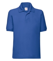 Fruit of the Loom Kids Poly/Cotton Piqué Polo Shirt