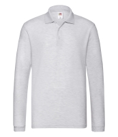 Fruit of the Loom Premium Long Sleeve Cotton Piqué Polo Shirt