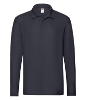 Fruit of the Loom Premium Long Sleeve Cotton Piqué Polo Shirt