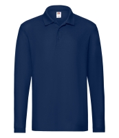 Fruit of the Loom Premium Long Sleeve Cotton Piqué Polo Shirt