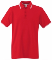 Fruit of the Loom Premium Tipped Cotton Piqué Polo Shirt