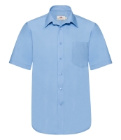 Fruit of the Loom Short Sleeve Poplin Shirt
