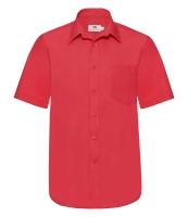 Fruit of the Loom Short Sleeve Poplin Shirt