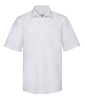 Fruit of the Loom Short Sleeve Poplin Shirt