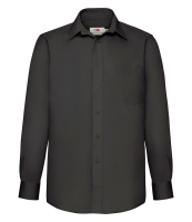 Fruit of the Loom Long Sleeve Poplin Shirt