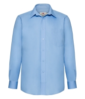 Fruit of the Loom Long Sleeve Poplin Shirt