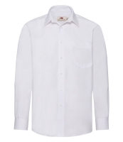 Fruit of the Loom Long Sleeve Poplin Shirt