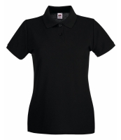 Fruit of the Loom Lady-Fit Premium Cotton Piqué Polo Shirt