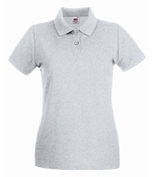 Fruit of the Loom Lady-Fit Premium Cotton Piqué Polo Shirt