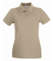 Fruit of the Loom Lady-Fit Premium Cotton Piqué Polo Shirt