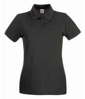 Fruit of the Loom Lady-Fit Premium Cotton Piqué Polo Shirt