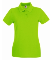 Fruit of the Loom Lady-Fit Premium Cotton Piqué Polo Shirt