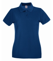 Fruit of the Loom Lady-Fit Premium Cotton Piqué Polo Shirt