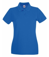 Fruit of the Loom Lady-Fit Premium Cotton Piqué Polo Shirt