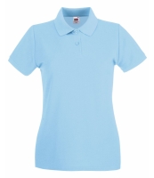 Fruit of the Loom Lady-Fit Premium Cotton Piqué Polo Shirt
