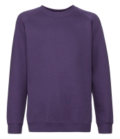 Fruit of the Loom Kids Premium Raglan Sweatshirt