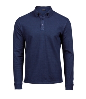 Tee Jays Luxury Fashion Stretch Long Sleeve Polo Shirt