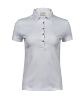 Tee Jays Ladies Pima Cotton Interlock Polo Shirt