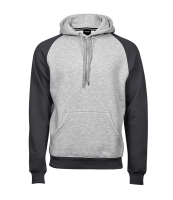 Tee Jays Two Tone Raglan Hooded Sweatshirt